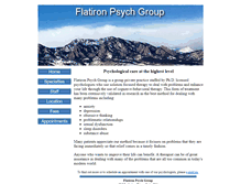 Tablet Screenshot of flatironpsych.com